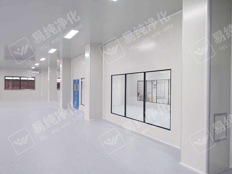 整體工程采用手工板裝修改造，吊頂采用手工單玻鎂凈化板，墻體采用手工巖棉板.jpg